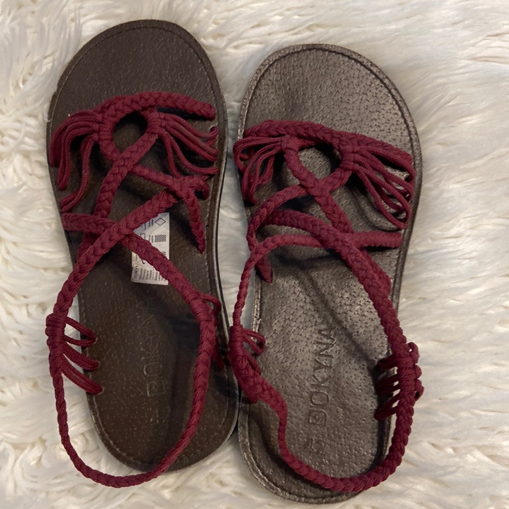 BOKYNA UNISEX SANDALS SIZE 42 USA SIZE 9 Excellent condition see all photos